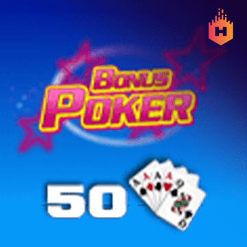 รวมเกมสล็อตทุกค่าย - Bonus Poker 50 Hand