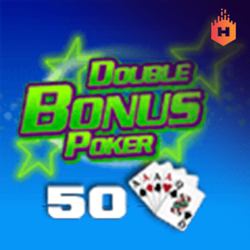 รวมเกมสล็อตทุกค่าย - Double Bonus Poker 50 Hand